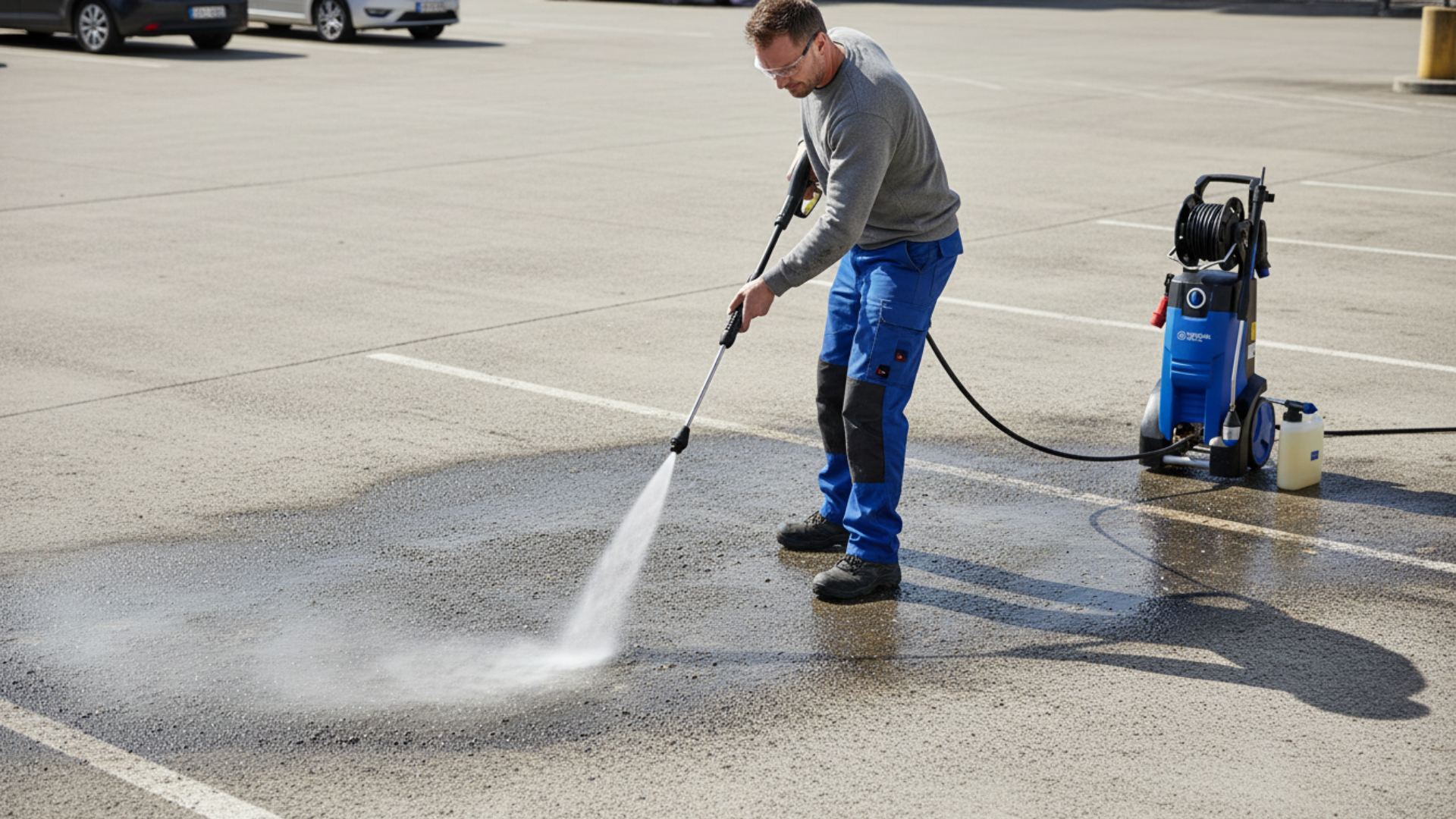 ภาพลักษณ์องค์กรที่สะท้อนผ่านฟลีทรถที่ทำความสะอาดด้วยเครื่องฉีดน้ำแรงดันสูง