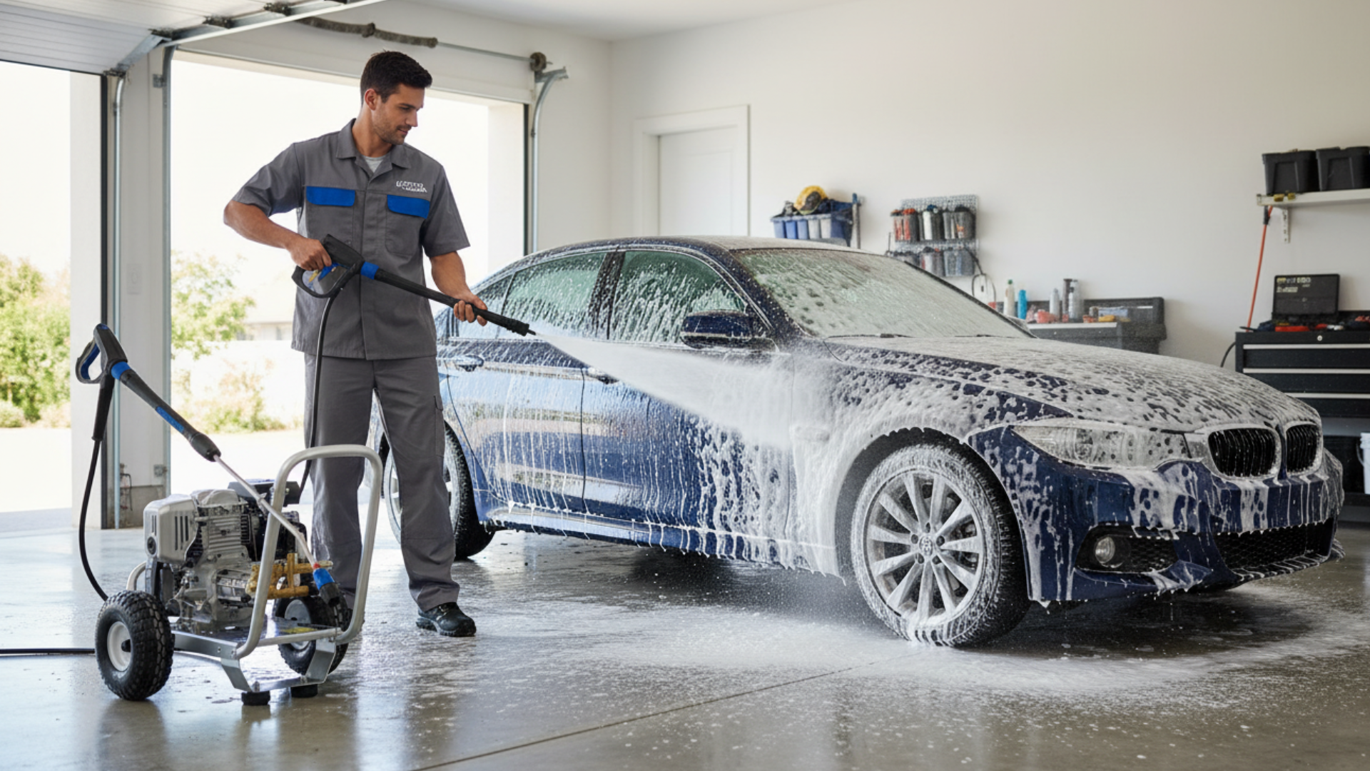 สนับสนุนการทำงานอย่างมืออาชีพด้วยเครื่องฉีดน้ำแรงดันสูง Nillfisk​