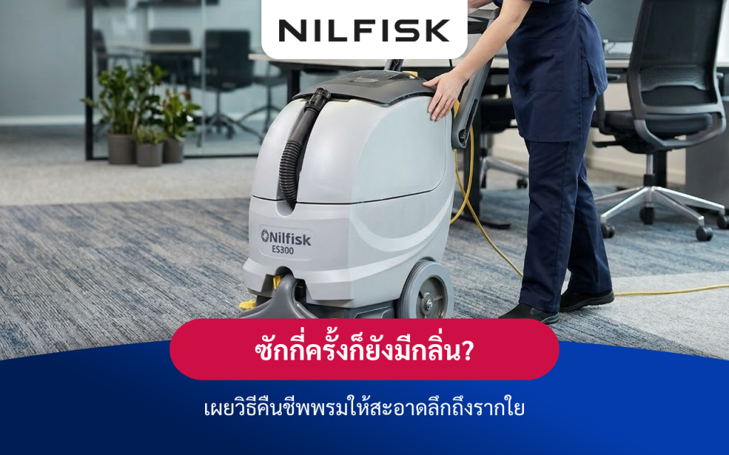 ซักกี่ครั้งก็ยังมีกลิ่น? เผยวิธีคืนชีพพรมให้สะอาดลึกถึงรากใย